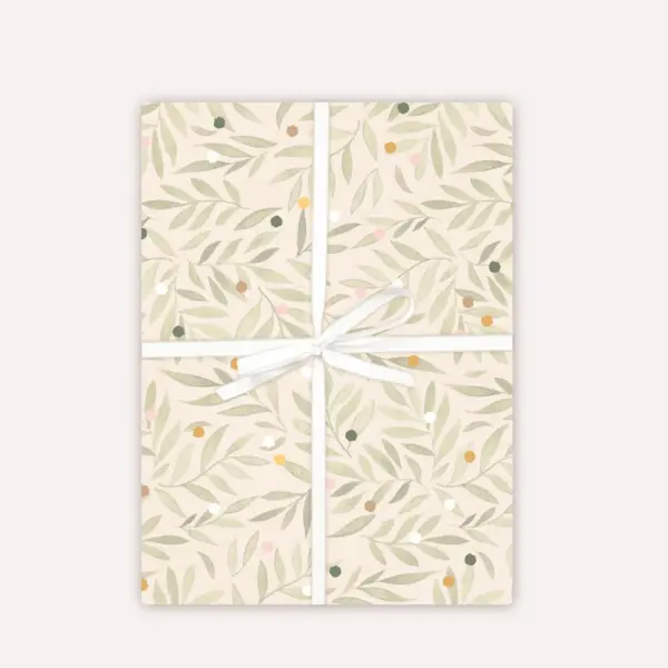 Loev_Geschenkpapier Geschenkpapier Bögen Bastelpapier »Löv«