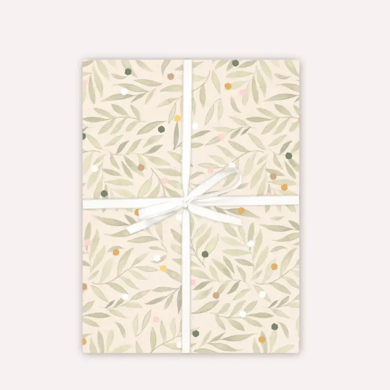 Geschenkpapier Bögen Bastelpapier »Löv«