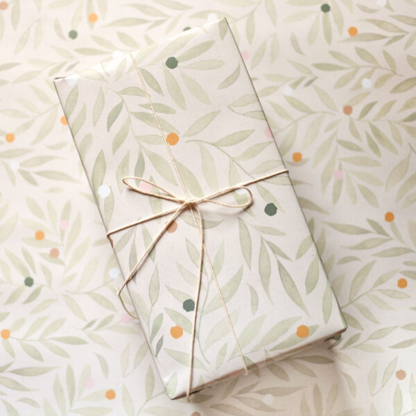 gift_wrapped Geschenkpapier Bögen Bastelpapier »Löv«