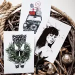 Postkarten-Set Weihnachten 6-teilig
