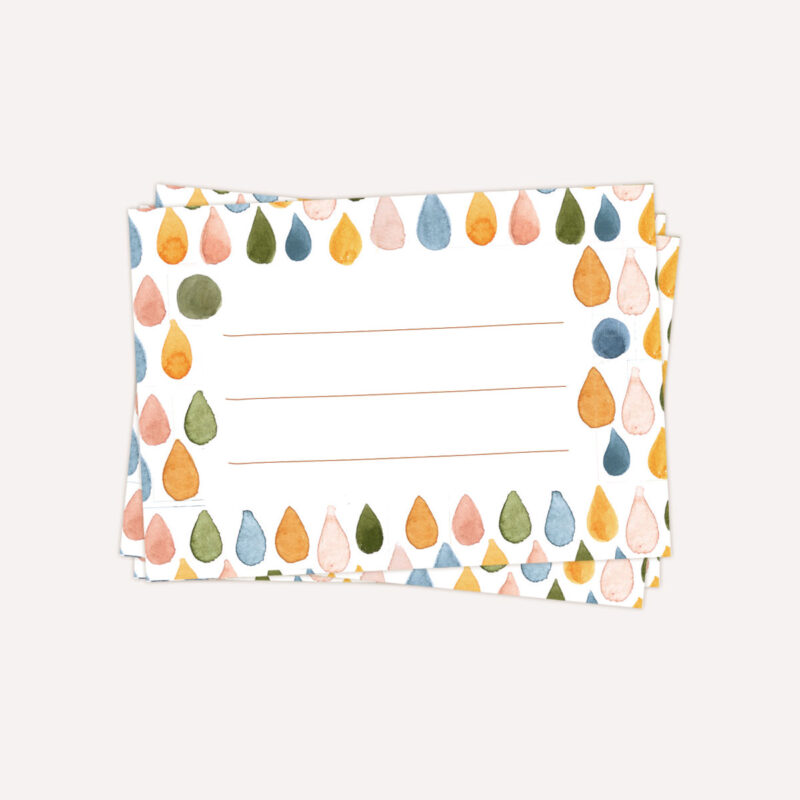 Tippaa Etiketten Aufkleber (5,2 x 7,4 cm)
