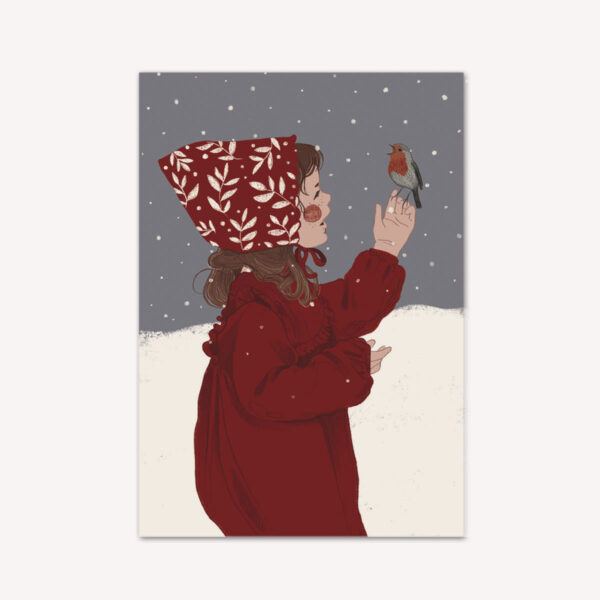 Postkarte Fria & Robin