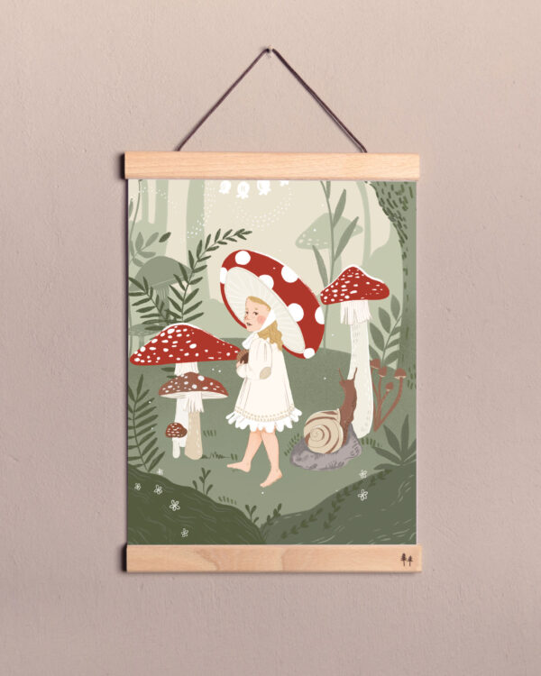 Poster Kinderzimmer Ella Snigill