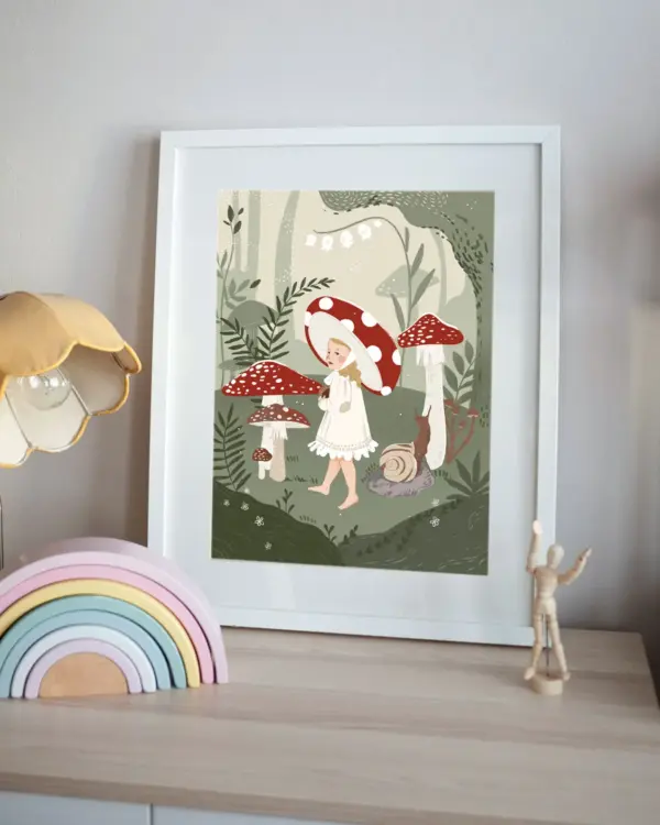 Ella & Snigill Poster (21 x 29,7 cm)