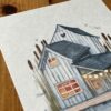 Postkarte Haus am See einhausamwald Postkarte Haus am See (10,5 x 14,8 cm)